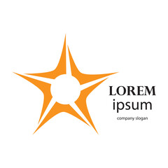 successful victory star logo design