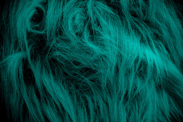 Obraz premium turquoise velour plush cloth textured background