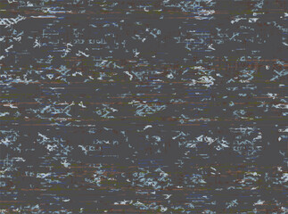 Abstract geometric seamless pattern with blots and an effect of attrition in retro colors. Vector shabby geometric carpet. Background for ceramic tile, wallpaper, linoleum, textile, rug, web page