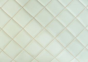 Fototapeta premium White leather background. Natural material on furniture backdrop