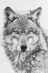 Obraz premium portrait of a wolf