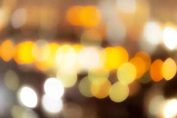 Obraz premium background of defocused abstract lights.bokeh lights 
