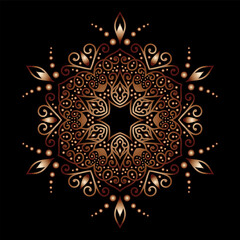 Luxury mandala art for design vintage decoration,book cover,motif,Ethnic design,ornament,background,flyer,poster,banner,brochure,logo
