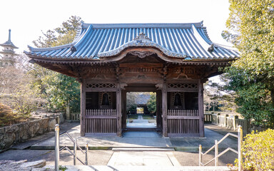 Obraz premium 四国霊場第84番札所 屋島寺（香川県高松市）