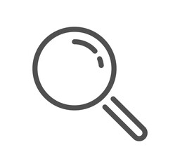 Inspection related icon outline and linear vector.