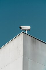 CCTV box attached to the building