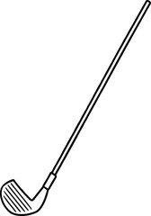 golf club vector illustration