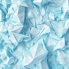 Modern White and Blue Geometric Angular Background