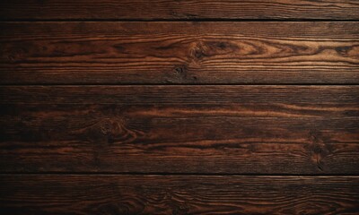 Fototapeta premium Close-up shot of rustic wooden planks texture