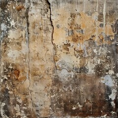 Grunge texture of an old wall .
