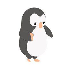 cute penguin illustration