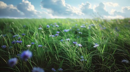 Obraz premium field of grass