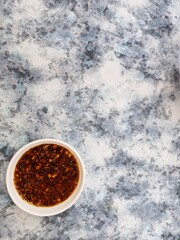 Thai food chili paste