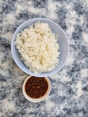 rice in a bowl