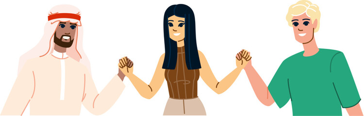 office multinational corporation vector. world worldwide, international window, woman work office multinational corporation character. people flat cartoon illustration