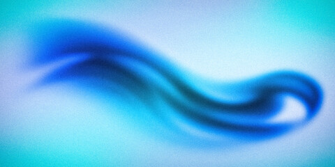 Abstract gradient illustration featuring a smooth wave pattern blending various shades of blue and cyan. Fluid visual effect, perfect for backgrounds, digital art, and creative projects