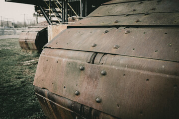 rusty truck