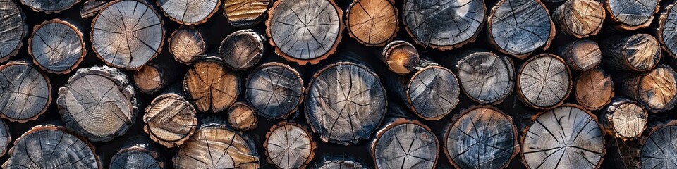 stacked logs texture firewood background