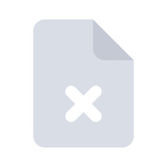 Fototapeta premium Remove page icon design in modern and unique style