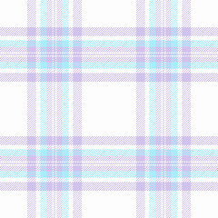 Textile check plaid of fabric background texture with a vector pattern seamless tartan.