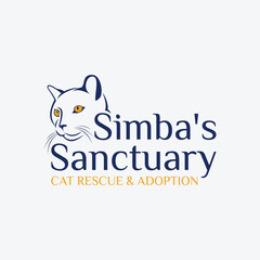 cat adoption and care logo