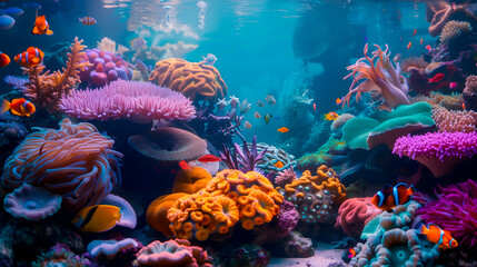 Obraz premium Arrecife de coral 