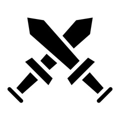 crossed sword glyph 