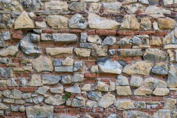 Ancient Stone Brick Wall Texture Historical Architecture