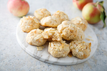 Traditional homemade apple cookies