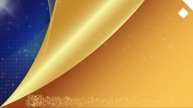 Gold Blue Luxury introduction video