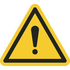 ISO warning safety signs master_warning ; custom your text symbol and pictogram only size 1 x 1 x 1 triangular shape