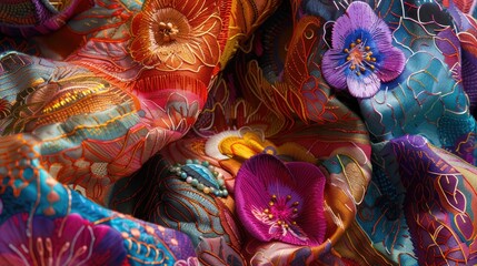 Obraz premium Design and textile elements