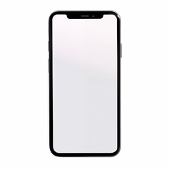 Smartphone isolated on white