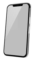 Smartphone isolated on white
