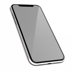 Smartphone isolated on white