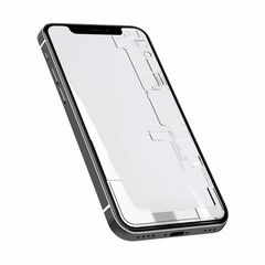 phone isolated on white background
