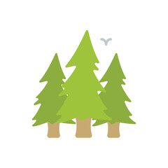 Forest vector icon