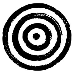 Grunge black swirl element design