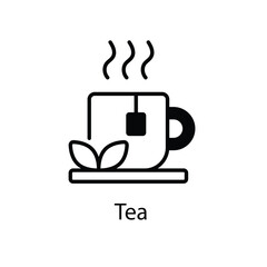 Tea vector icon 