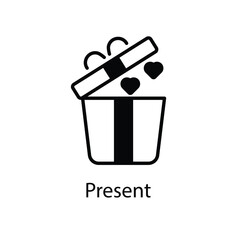Present vector icon 