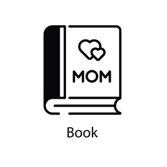 Book vector icon 