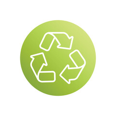 Recycling Symbol vector icon