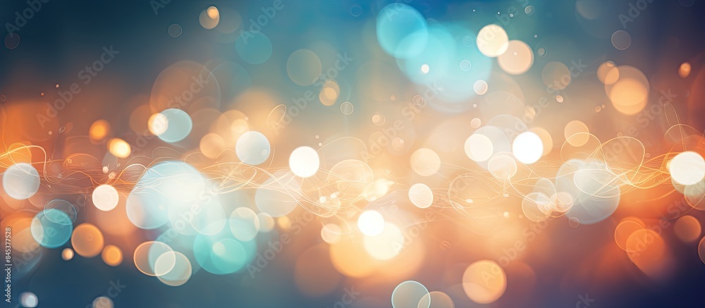 Poster abstract blur light and natural background. creative banner. copyspace image