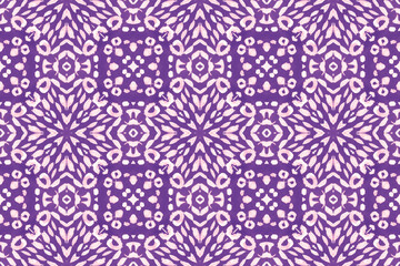 Aztec Stripes. Neon Textured Damask. Seamless