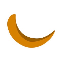 crescent moon vector icon