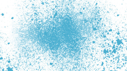 Blue stain rusty metal texture old terrazzo surface isolated overlay decorative vintage vector background.