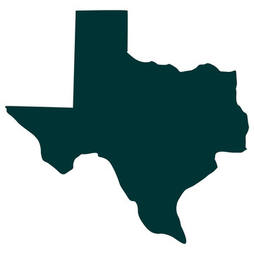 recommend clip art: Texas map silhoutte isolated on transparent background