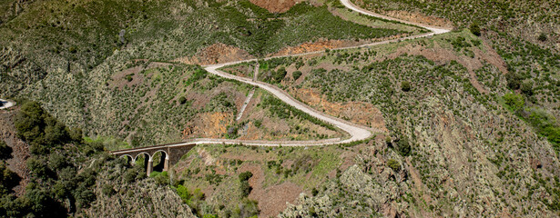 Chinese Wall route, Corralejo, Guadalajara, Spain