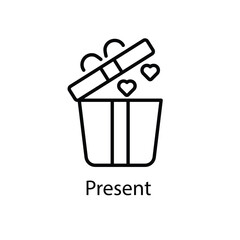 Present vector icon 