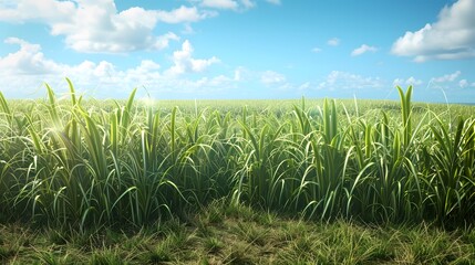 Fototapeta premium さとうきび畑